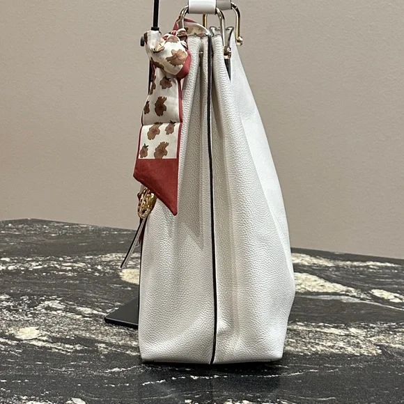 Michael Kors Hobo Bag with Scarf Accent - Picture 5 of 12